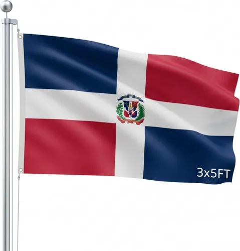 Miniatura 58 de Bandera para exteriores de SSK de poliéster resistente al clima por ambos lados. Tamaño grande: 3 pies por 5 pies, México