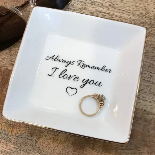 Miniatura 14 de Simply Charmed Amo Mi Abuela – Divertido regalo español para el Día de la Madre para la abuela de cerámica o soporte para anillos – Elegante bandeja