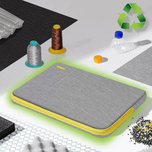 Miniatura 6 de Hseok - Funda para portátil de 15.6 pulgadas, funda con manga a prueba de golpes y repelente al agua con bolsillo para accesorios, compatible