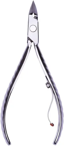 Miniatura 2 de Professional Mundial 722-PR - Alicate de cutículas con mandíbula completa de acero inoxidable y mango corto