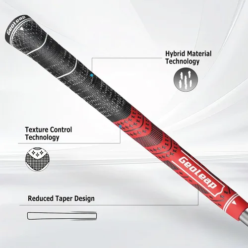 Miniatura 2 de Geoleap Golf Grips Set of 13- Grips with Tapes and Grips with All Repair Kits for Choice,Hybrid Golf Club Grips All Weather Contral, High Feedback &