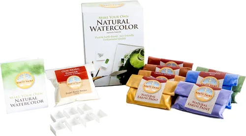 Miniatura 2 de Kit de acuarela natural Respetuoso con el medio ambiente Grado profesional 7