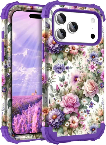 Miniatura 12 de Hocase Funda para iPhone SE 2022/2020, resistente a prueba de golpes, de plástico duro+goma de silicona, funda protectora híbrida para iPhone SE