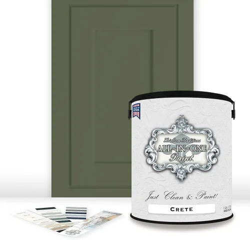 Miniatura 41 de Pintura TODO EN UNO, Abbey (gris cálido), Muestra de 8oz - Pintura duradera para gabinetes y muebles. Imprimación y capa superior incorporadas,