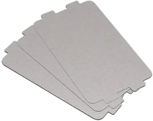 Miniatura 5 de 2 piezas de accesorios de aislamiento térmico de mica para horno microondas, cubierta de guía de ondas/mica para Sharp PCOVPB085MRP0