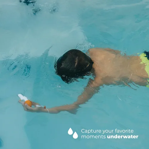 Miniatura 7 de Cámara submarina Polaroid - 18MP 4K UHD, impermeable para esnórquel y buceo con pantalla LCD, recargable por USB