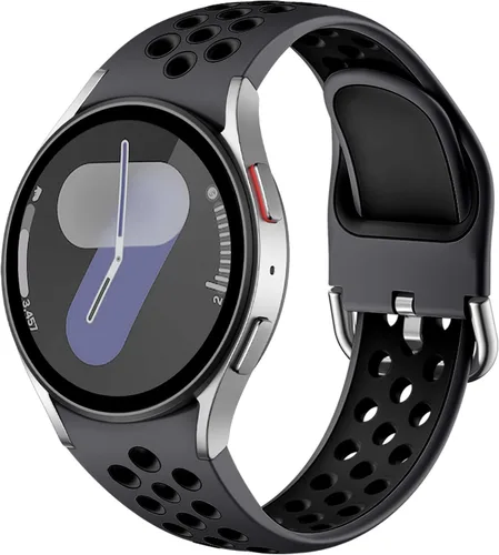 DaQin - Correa deportiva sin huecos compatible con Samsung Galaxy Watch 7/6/5/4 Bandas 40mm 44mm/Galaxy Watch FE/Watch 6 4 Classic 43mm 47mm 42mm