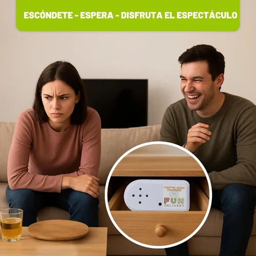 Miniatura 4 de FUN delivery: Bleepin' Batería Oculta Molesto Humo Alarma Pitido Broma Broma Sonido Mordaza