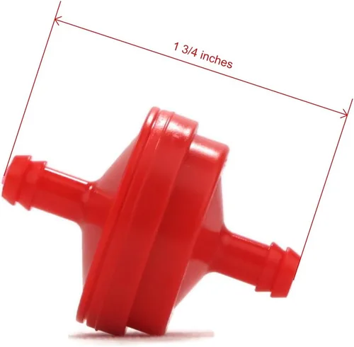 Miniatura 2 de The ROP Shop Filtro de combustible para Cub Cadet 751-3013, 7513013, 951-3013, 9513013 Gas 1/4" en línea