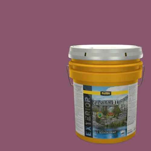 Miniatura 64 de Rodda Paint CASCADIA ZERO - Pintura plana e imprimación para interiores en uno, cuarto de galón, rosa Mullen