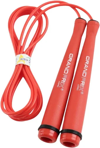 Miniatura 14 de Cuerda de salto de velocidad para hombres y mujeres (serie Grand Prix Speed) Cuerda de saltar de PVC ajustable para entrenamientos de fitness