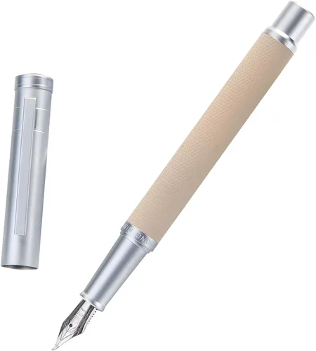 Miniatura 50 de Hongdian Bolígrafo Rollerball Bosque Azul Oscuro con Repuesto de Tinta Negra Schmidt, Diseño Clásico con Estuche de Metal para Firma de Negocios