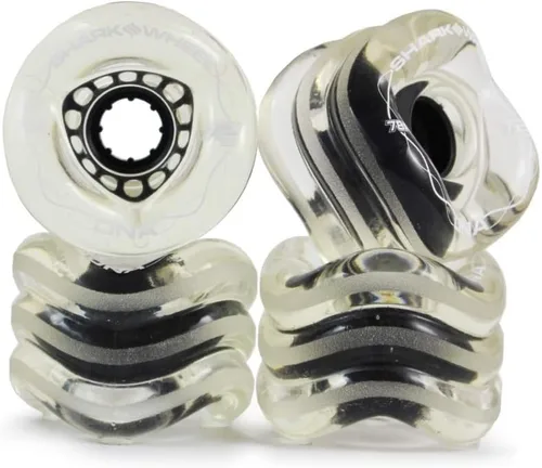Miniatura 16 de Ruedas Shark Wheel de 72 mm para longboard de crucero, fórmula DNA, juego de 4 ruedas