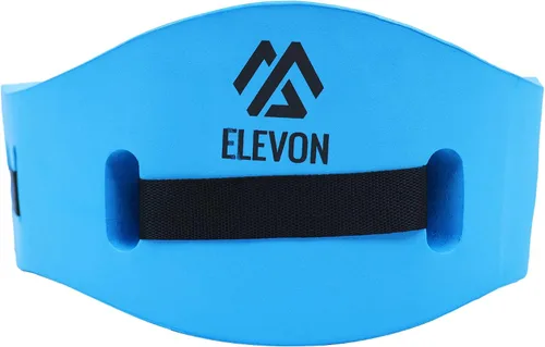 Miniatura 2 de Elevon Juego completo de entrenamiento de natación que incluye pesas de agua, cinturón flotante y flotador de pierna de boya de tracción, color azul