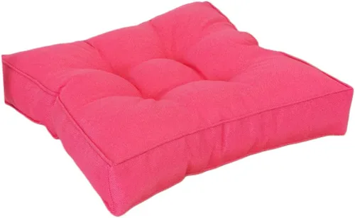 Miniatura 12 de Cojín cuadrado sólido de 16 pulgadas para silla, estilo tatami, cojín antideslizante y grueso, tapete suave para silla de oficina, cocina, comedor