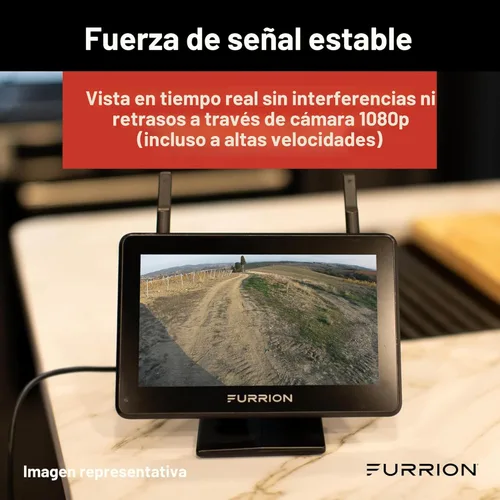 Miniatura 7 de Furrion Vision S+ Sistema de observación RV con monitor de 7 pulgadas, Sharkfin, visión nocturna infrarroja, transmisión en vivo, amplio ángulo
