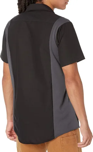 Miniatura 3 de Red Kap Men's Short Sleeve Performance Plus Shop Shirt with Oilblok Technology