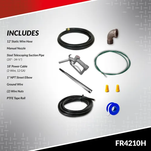 Miniatura 3 de Fill-Rite Bombas de Transferencia de Combustible de 12V y 20 GPM (Serie 4200)