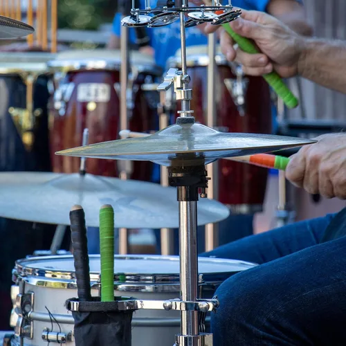 Miniatura 6 de PATIKIL Cinta para baqueta, agarre para baqueta, antideslizante, 6 piezas de 1 pulgada de ancho y 3.3 pies para percusión de tambor, accesorios
