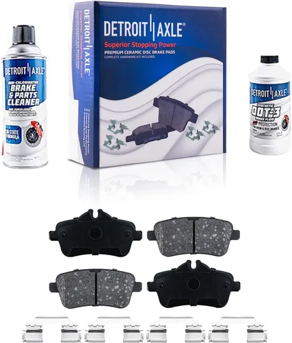 Miniatura 35 de Detroit Axle - Kit de freno delantero para Dodge Ram 1500 Durango Dakota Chrysler Aspen Dakota Driver Side Disco Freno Pinza de freno de cerámica