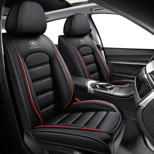 Miniatura 18 de Cubiertas de asiento ILMO para camiones 2009-2026 F150, 2011-2026 F250 F350 XL XLT Super Duty Crew Cab Lariat King Ranch Platinum, protectores