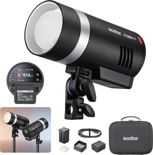 Miniatura 11 de Godox AD600BM II - Estroboscópico de flash para exteriores actualizado GN87 600W, 2.4G inalámbrico, sincronización de 1 toque con disparador X3