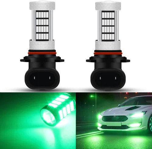 Miniatura 15 de Bombillas LED de alta potencia de 92 SMD 10000 K azul profundo 9005 9006 9145 9140 H10 Foco antiniebla súper brillante o luces de conducción diurna