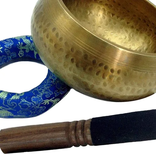 Miniatura 7 de Juego de cuencos tibetanos martillados a mano de grado de meditación de 5.90 pulgadas, de calidad profesional, de 2.2 libras, con sonido tibetano