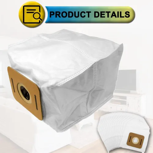 Miniatura 5 de Paquete de 15 reemplazos para bolsas de vacío Atrix, compatibles con mochila Atrix Ergo de 8 cuartos de galón, modelos de vacío # VACBP1 VACBP36V