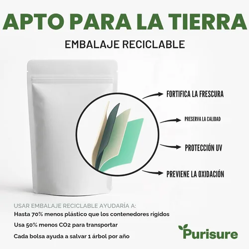 Miniatura 5 de Extracto de fruta de monje orgánico en polvo, 4.41 oz (4.4 onzas), sin rellenos, edulcorante puro de extracto de fruta de monje orgánico USDA sin