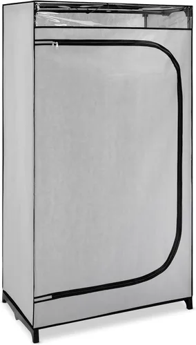 Miniatura 13 de Whitmor Armario de ropa portátil extra ancho - 60 pulgadas de ancho - Almacena ropa de temporada - Gris
