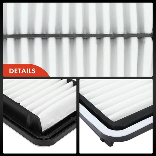 Miniatura 7 de A-Premium Filtro de aire de motor de 2 piezas compatible con el modelo Subaru - Impreza (2008-2016), Legacy(2005-2019), Outback (2005-2019)
