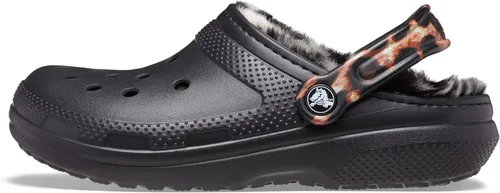 Miniatura 7 de Crocs Zueco clásico forrado con estampado animal para mujer Pantuflas mullidas