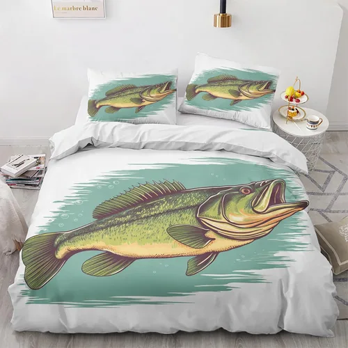 Miniatura 28 de Funda de edredón de ancla, tamaño individual, juego de cama náutico, 2 piezas, funda de edredón con patrón de microfibra suave con lazos