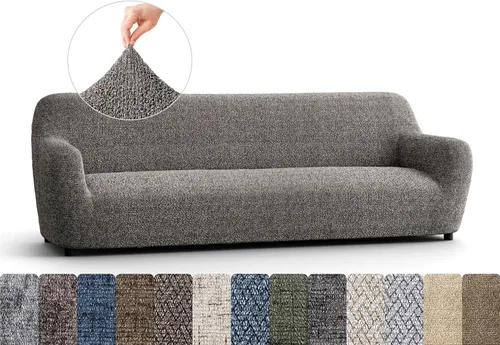 Miniatura 42 de PAULATO BY GA.I.CO. Funda para silla – Funda elástica para sillón – Funda de sillón para mascotas y niños – Fundas suaves para silla – Protector