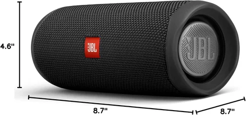 Miniatura 8 de JBL Flip 5 - Parlante portátil inalámbrico Bluetooth impermeable con estuche rígido protector divvi!. Negro