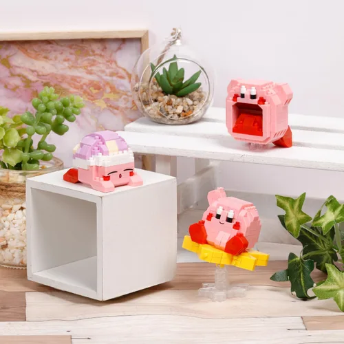 Miniatura 4 de nanoblock - Kirby - Inhalando Kirby, kit de construcción de la serie de colección de personajes