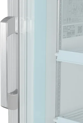 Miniatura 11 de KoolMore 66 cm. Refrigerador vertical comercial para exhibición con una puerta de vidrio blanco - 9 pies cúbicos (MDF-1GD-9C-WH)