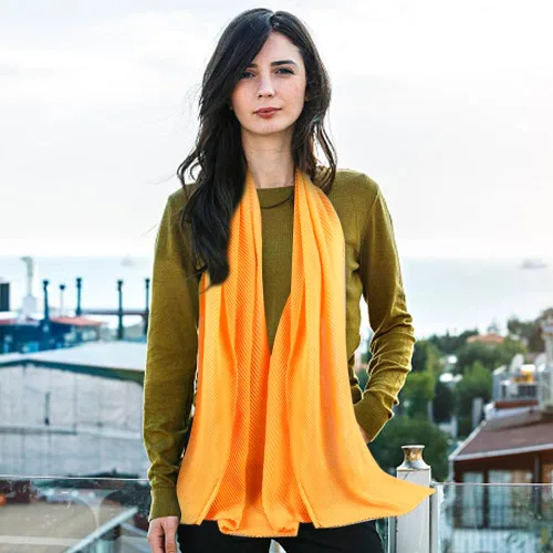Miniatura 5 de Hijab - Bufanda de cabeza musulmana de color sólido para mujer, bufanda larga de algodón, bufanda ligera de gasa