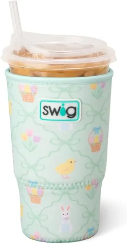 Miniatura 21 de Swig Life Coolie de Taza Helada Mediana, Funda Aislante de Taza de Café Helado de Halloween de 22oz con Asa, Coolie Aislado de Neopreno Mantiene