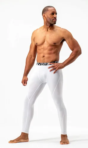 Miniatura 2 de DEVOPS - Pantalones de compresión térmicos para hombre, mallas atléticas de base, paquete de 2