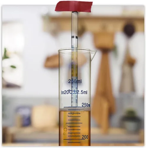 Miniatura 6 de Fermentaholics Kit de prueba de hidrómetro de triple escala Kit de tarro de prueba de hidrómetro Hacer vino, cerveza, hidromiel, sidra y más