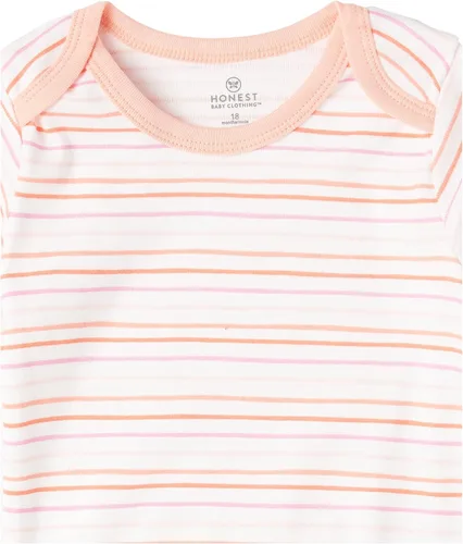 Miniatura 7 de HonestBaby Girls Organic Cotton Short Sleeve Bodysuits Multipack
