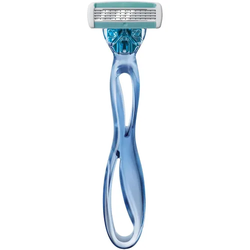 Miniatura 4 de BIC Soleil Bella Click - Maquinilla de afeitar desechable de 4 hojas para mujer, 1 mango y 4 cartuchos