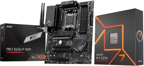 Miniatura 10 de INLAND Procesador de CPU AMD Ryzen 5 7600X con placa base para juegos MSI B650 Gaming Plus WiFi (AM5, ATX, DDR5, PCIe 4.0, Wi-Fi 6E), Soly by Micro