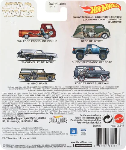Miniatura 5 de Hot Wheels Vehículo de entrega Deco