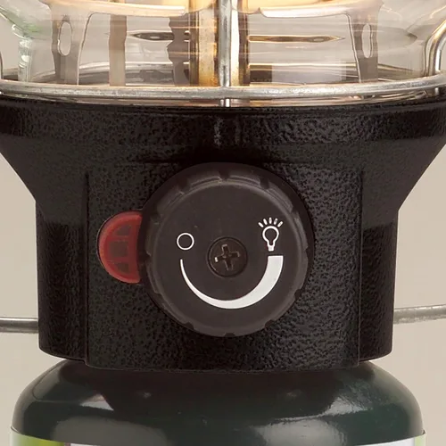 Miniatura 4 de Coleman NorthStar - Linterna de gas de 1500 lúmenes con encendido sin fósforos, linterna de propano plegable con mantos y globo para campamento