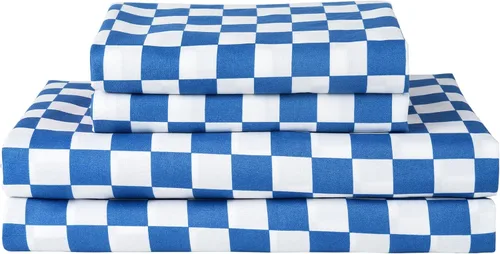 Miniatura 14 de Juego de sábanas de cama de 4 piezas - Tamaño completo - Juego de sábanas de cama de microfibra suave y duradera, bolsillo profundo, resistente a