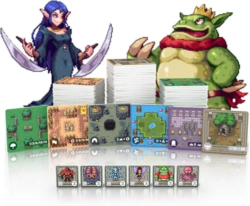 Miniatura 4 de Brotherwise Games Overboss: una aventura de monstruo jefe, púrpura medio