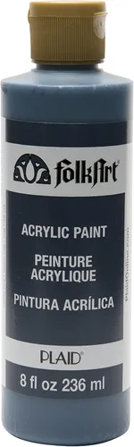 Miniatura 45 de FolkArt Pintura acrílica, 8oz, hoja de acebo